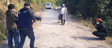 毛红波在老家忠县外坝小桥